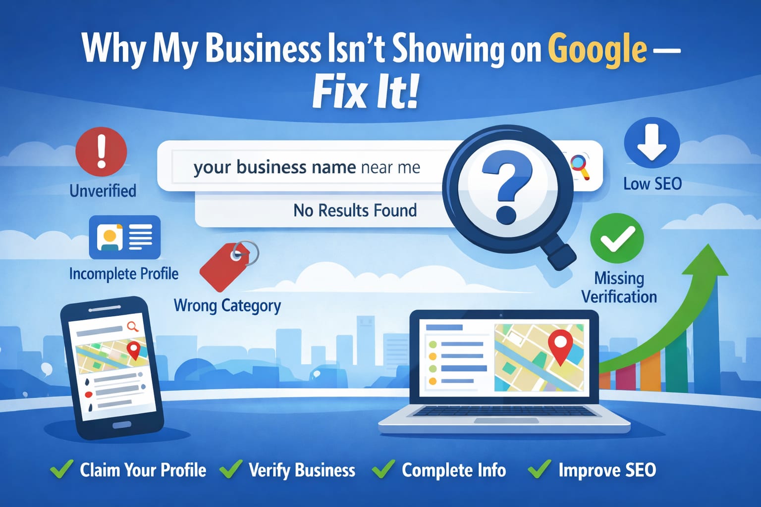 Why is My Business Not Showing Up on Google Search? A Complete Guide With Solutions